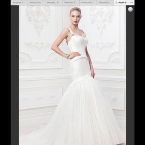 Zac Posen wedding gown.